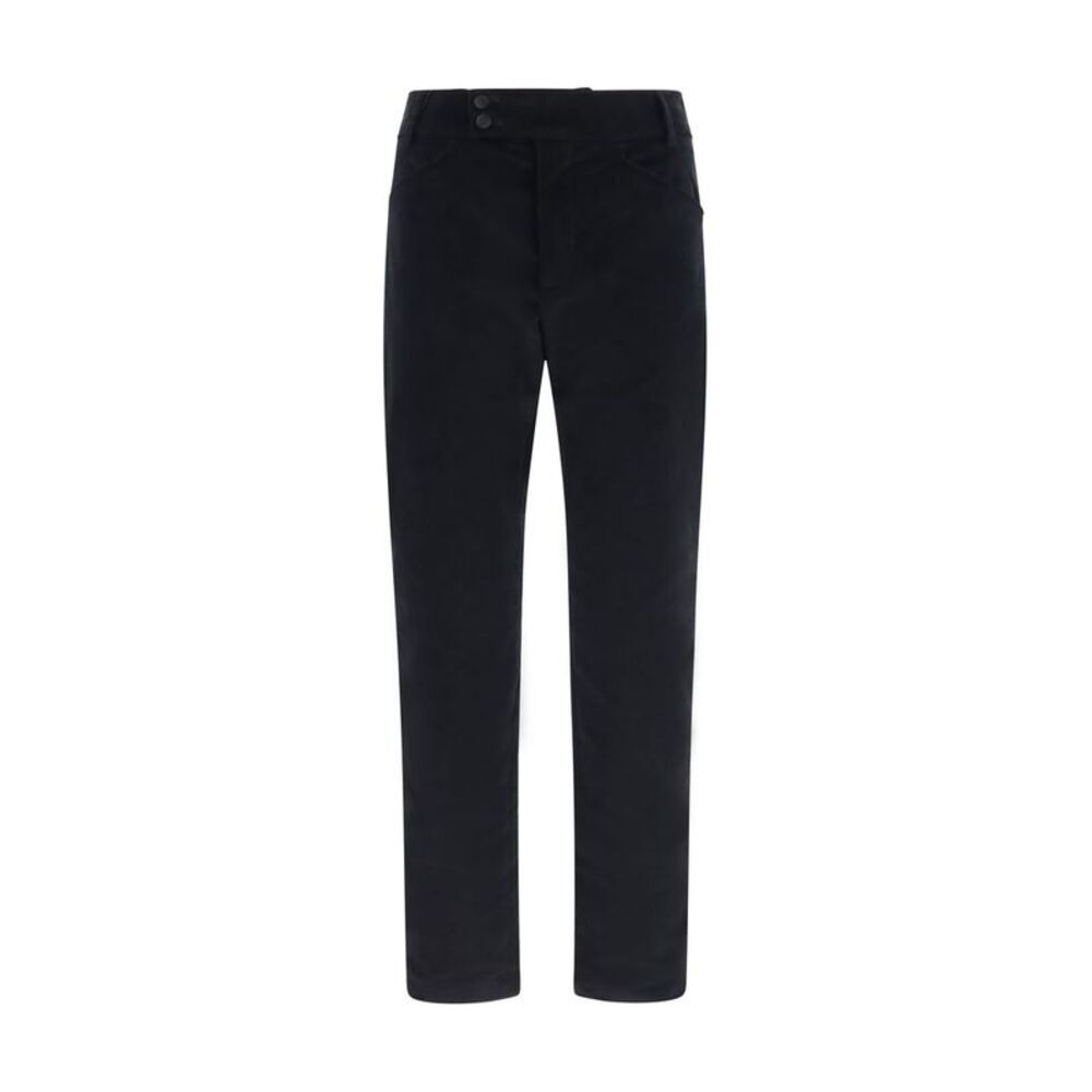 Dolce & Gabbana Black Cotton Casual Men's Pants